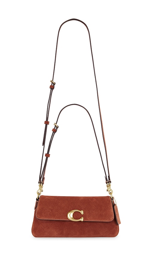 Coach Suede Jet Shoulder Bag