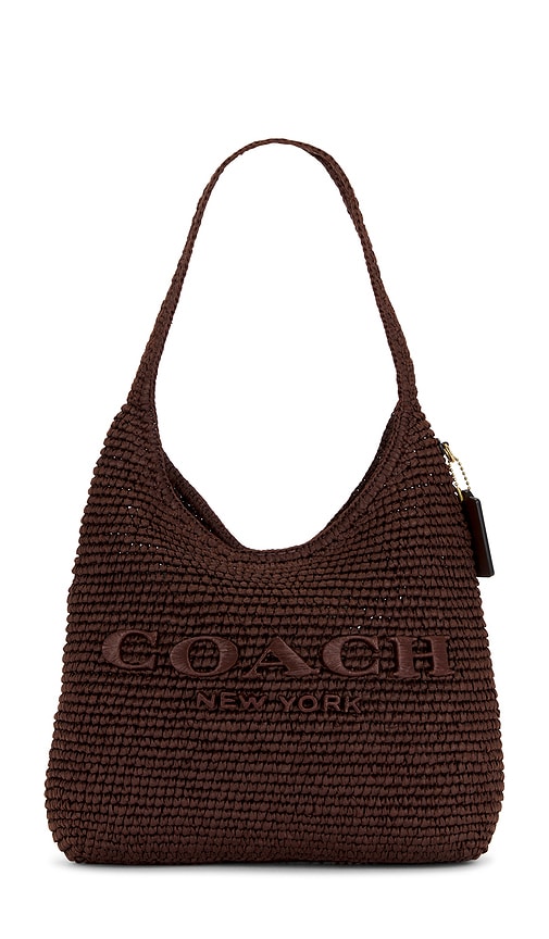 Coach Refined Weave Straw Brooklyn 28