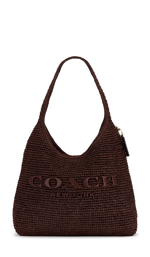 Coach Refined Weave Straw Brooklyn 34