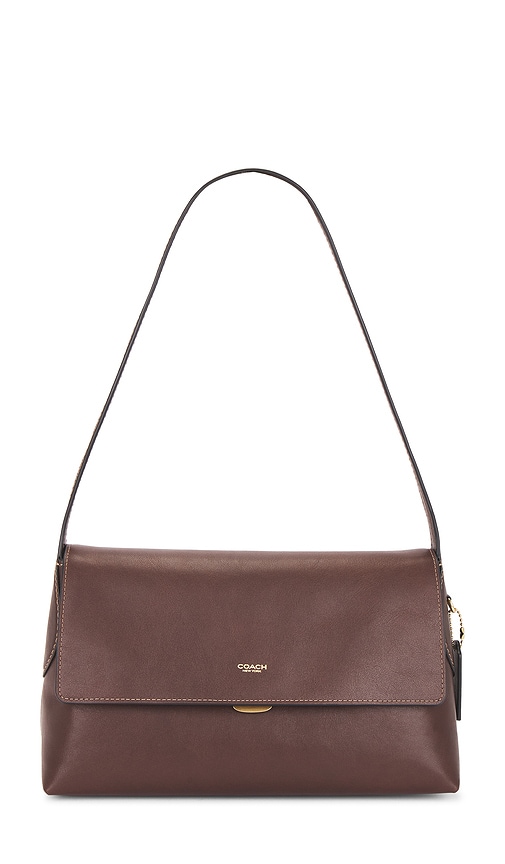 Coach Natural Grain Leather Chelsea Shoulder Bag 30