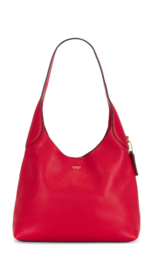 Coach Brooklyn Shoulder Bag 28 in Red.