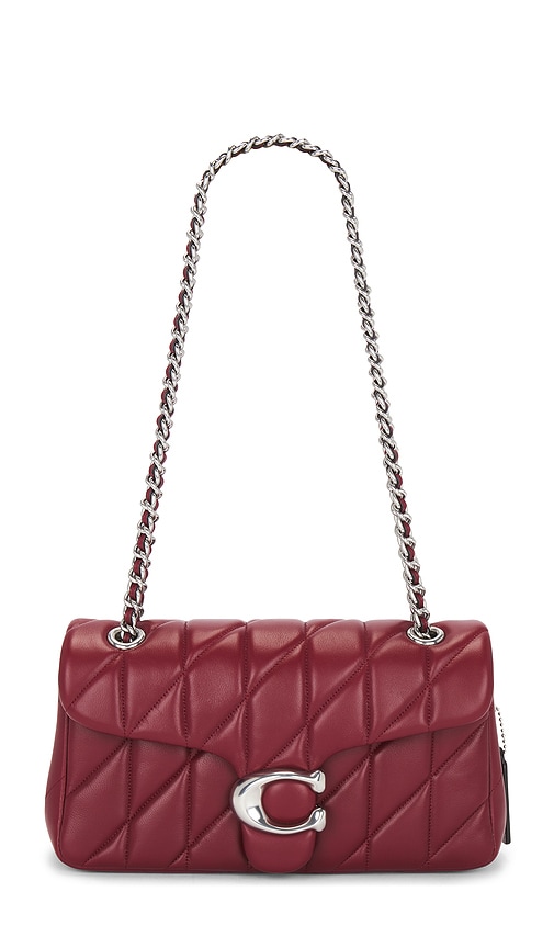 Coach Tabby Shoulder Bag 26 In Dark Ruby