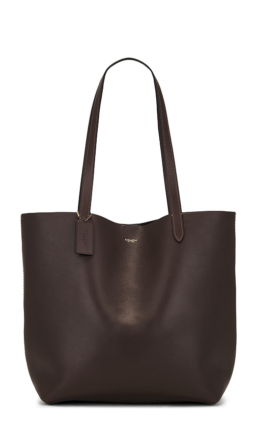 Coach Natural Grain Leather Manhattan Tote in Maple