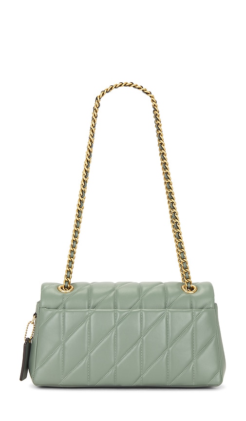Coach Quilted Tabby Shoulder 26 Bag In 天蓝
