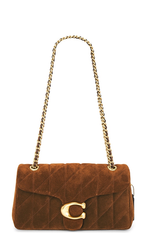 Tabby Shoulder Bag 26 in Brown.