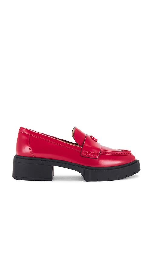 Coach Leah Loafer in Ruby