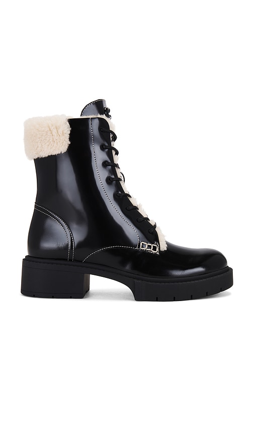 Coach Leighton Bootie in Black & Natural | REVOLVE