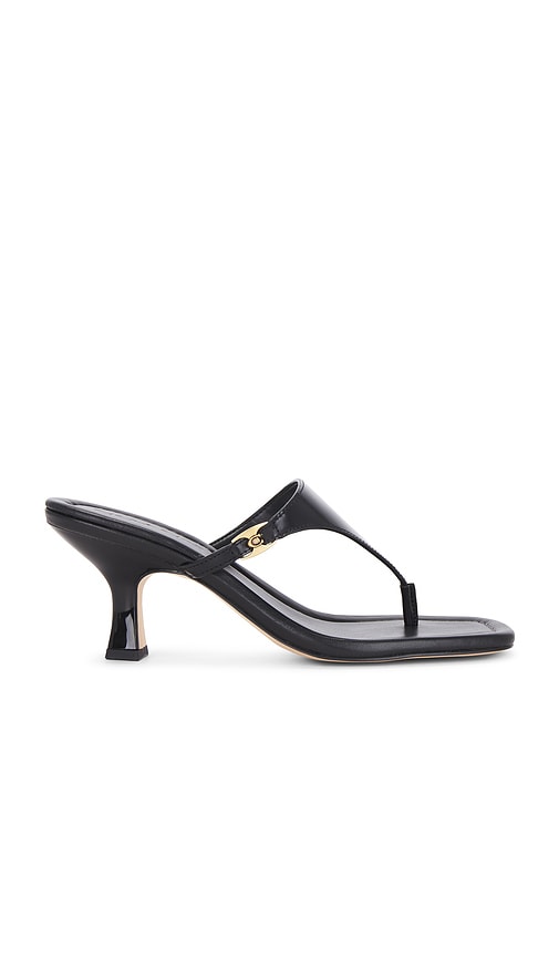Heritage Thong Sandal in Black. - size 9.5 (also in 6, 6.5, 7, 7.5, 8, 8.5, 9)