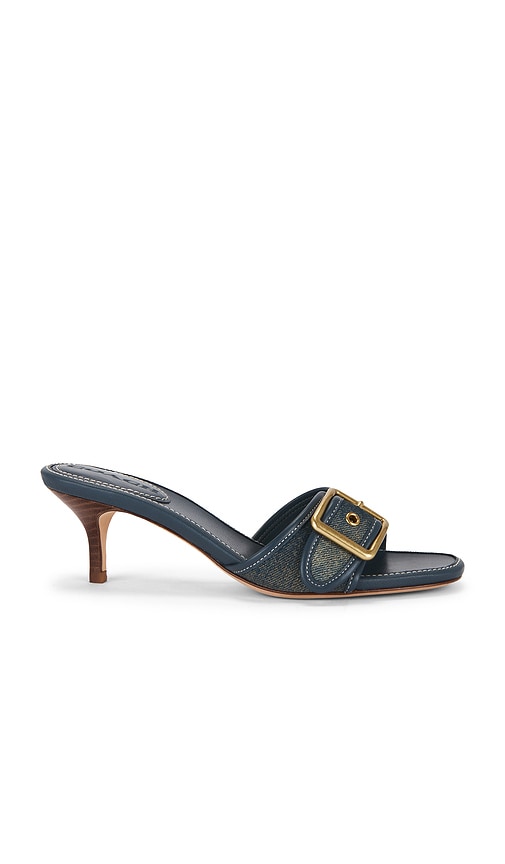 Coach Margot Sandal in Dark Indigo Loved Denim