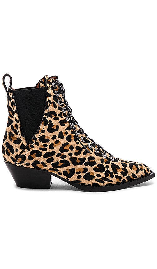Leopard Lace Up Boot