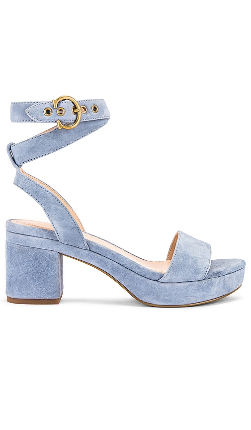 Coach serena best sale suede sandal