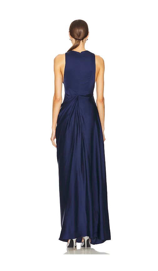  Ceren Ocak Maxikleid In Navy. Größe S. Also In Xs, L, Xl, Xxs. 