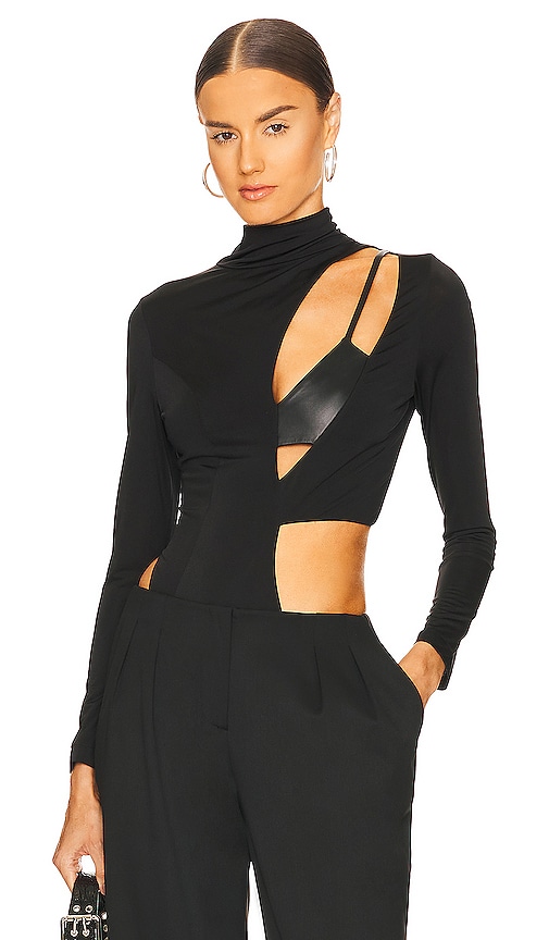 Ceren Ocak Bodysuit in Black | REVOLVE