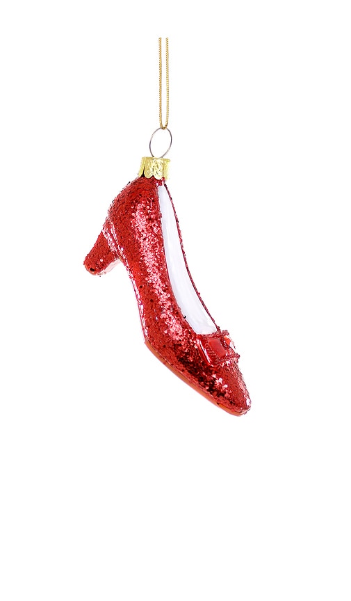 Cody Foster & Co Ruby Red Slipper Ornament In N,a