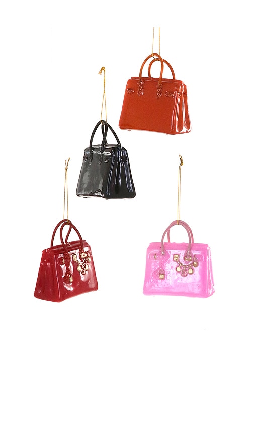Cody Foster & Co Set Of 4 Luxury Bag Ornaments