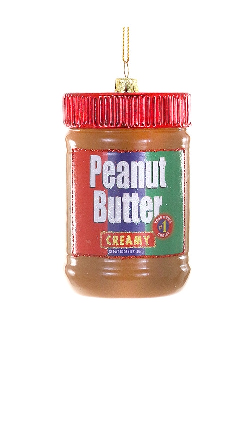 Cody Foster & Co Creamy Peanut Butter Ornament In Brown