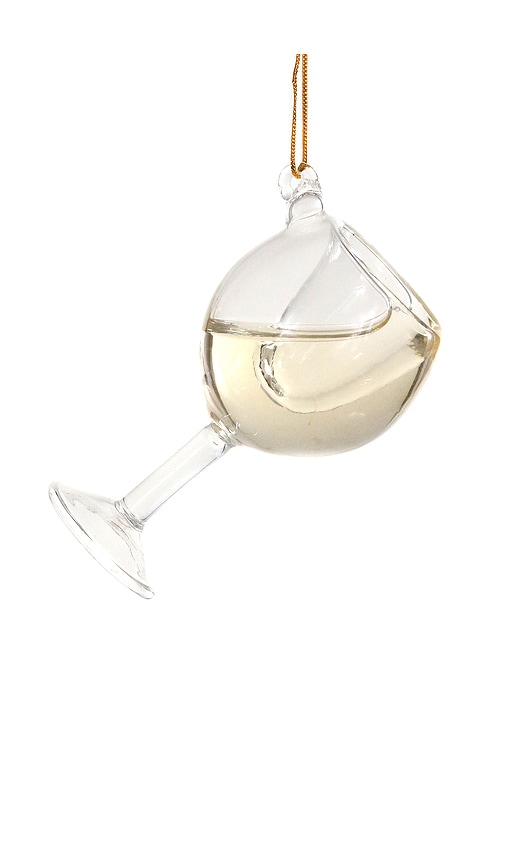 Cody Foster & Co Glass Of White Wine Ornament