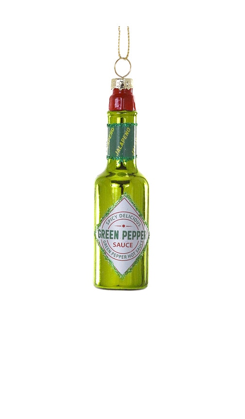 Cody Foster & Co Green Hot Sauce Ornament