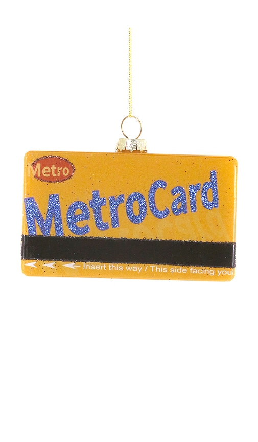 Cody Foster & Co Metro Card Ornament