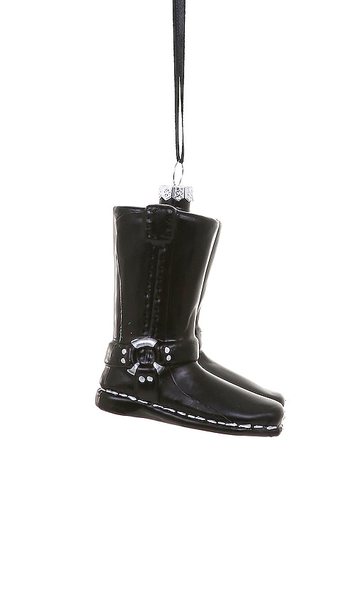 Cody Foster & Co Harness Boots Ornament in Black