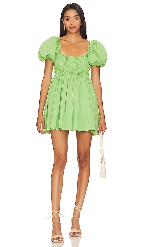 Radleigh Mini Dress in Green. - size XS (also in L, M, S, XL, XXS)