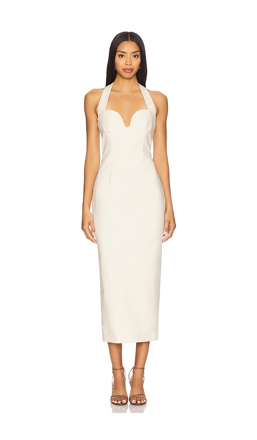 Halee Maxi Dress in Ivory. - size XS (also in L, M, S, XL, XXS)