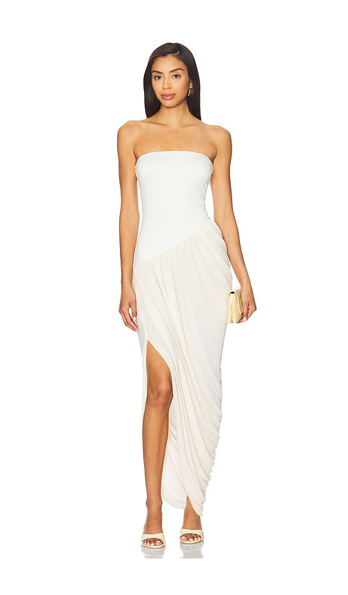 Hayes Midi Dress in Ivory. - size XS (also in M)