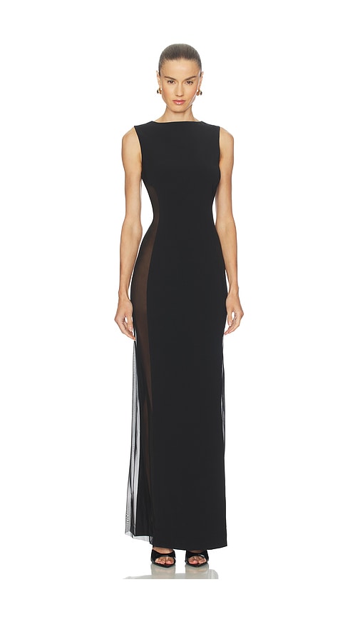 Camila Coelho Teresita Gown In Black
