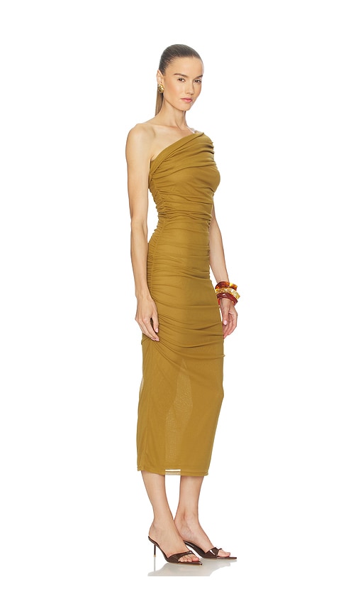 Camila Coelho Aleda Midi Dress In Green