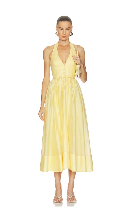 Lino Midi Dress