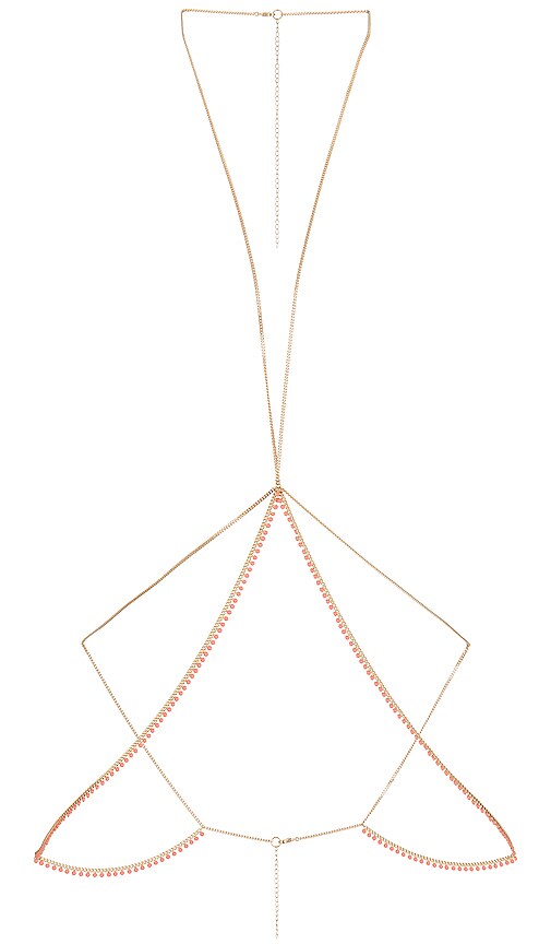 Camila Coelho Angela Body Chain In Metallic Gold | ModeSens
