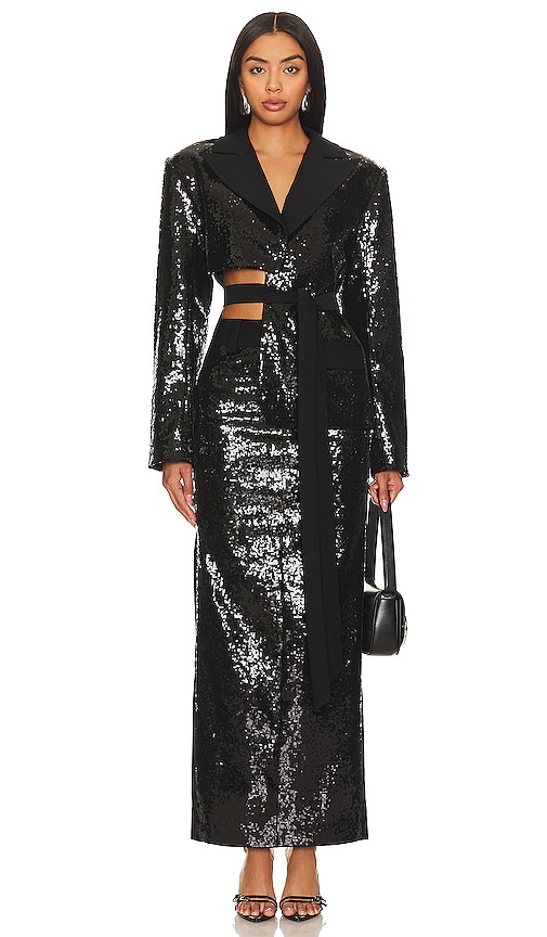 Jervis Sequin Blazer in Black. - size XS (also in XXS)
