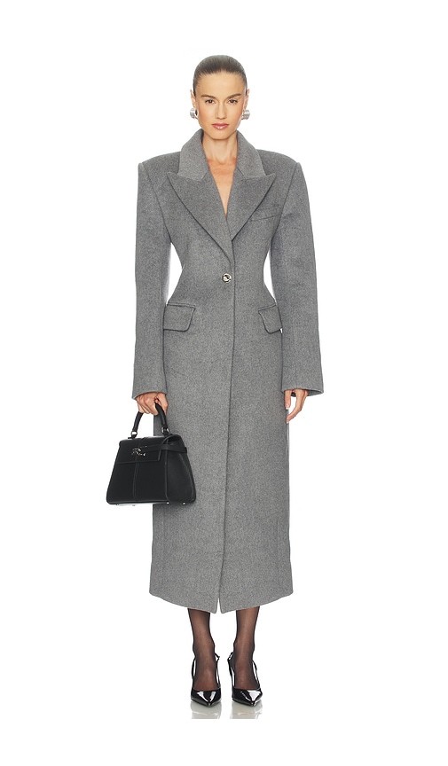 Camila Coelho Mariela Coat In Gray