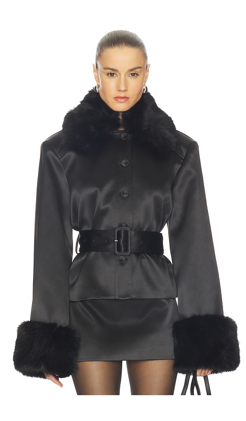 Camila Coelho Julieta Jacket In Black