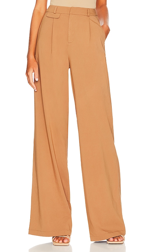 Camila Coelho Fatima Pant in Camel