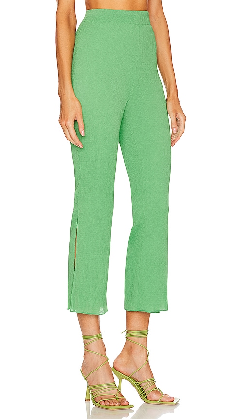 Shop Camila Coelho Linez Pants In Green