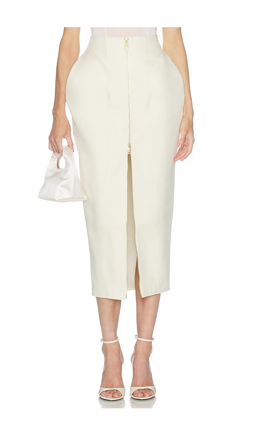 Margo Maxi Skirt by Camila Coelho in Ivory