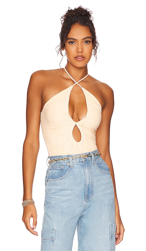 ALIX NYC Page Bodysuit in Ivory