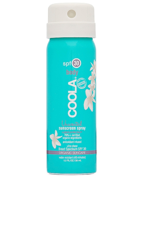 Travel Body SPF 30 Unscented Sunscreen Spray