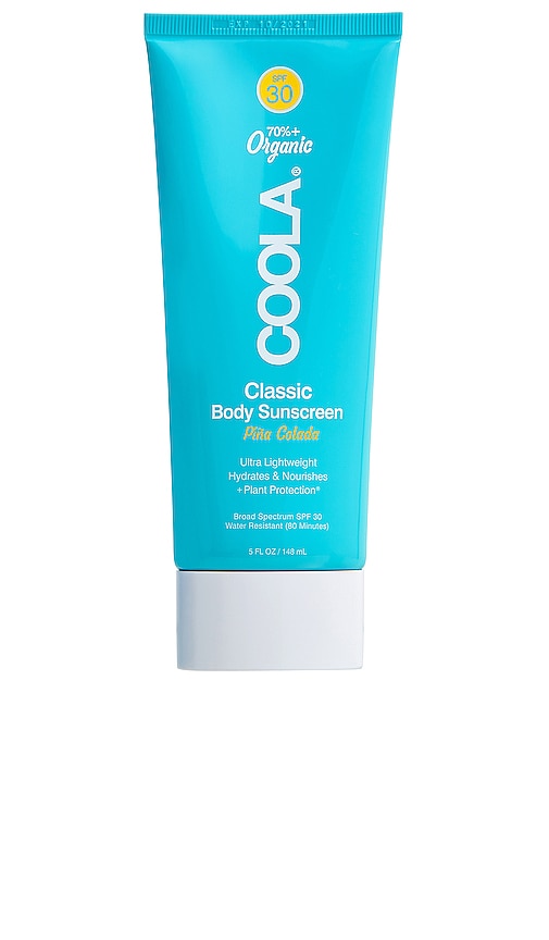 Classic Body Organic Sunscreen Lotion SPF 30 in Pina Colada.