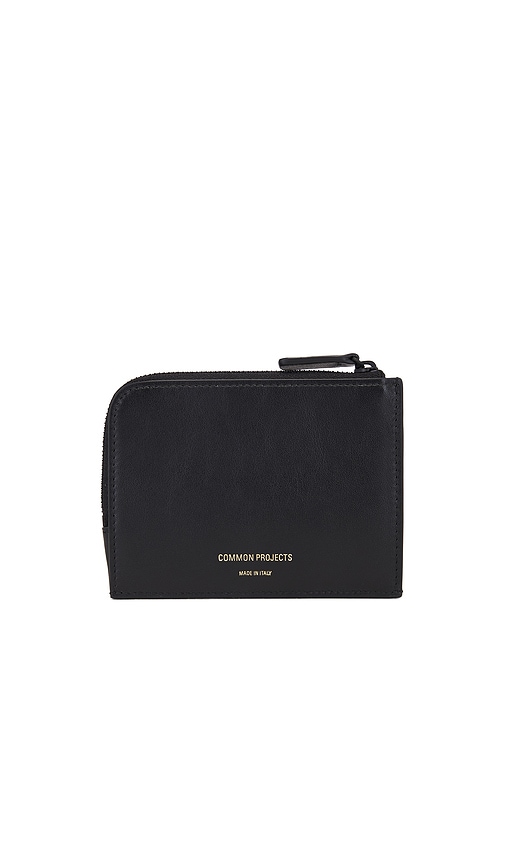 Shop Common Projects Zipper Wallet In 블랙