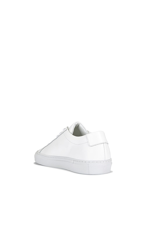  Common Projects Niedrig Original Leather Achilles In White. Größe 40. Also In Eur 40 / Us 7, 41, 44, 46. 