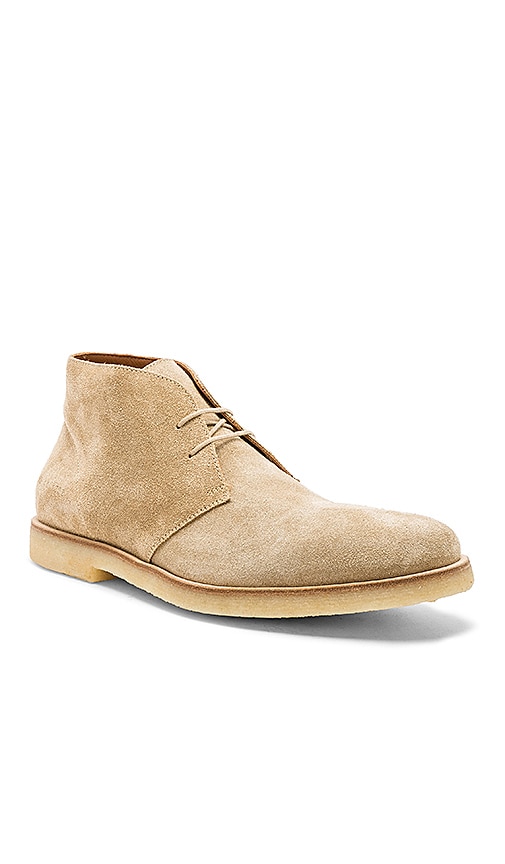 Common Projects Suede Chukka in Tan 