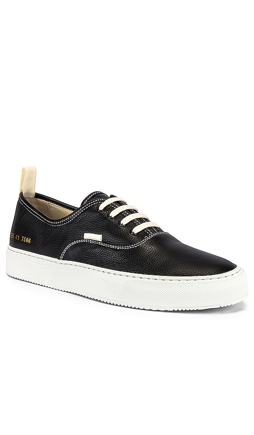 common projects four hole nubuck sneakers