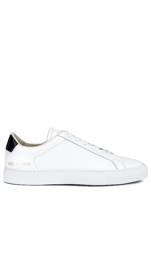 Common Projects Retro Low in White/Black
