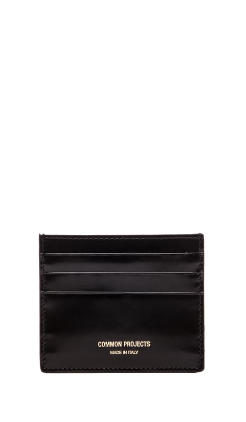 Common Projects Card Holder in Black | REVOLVE