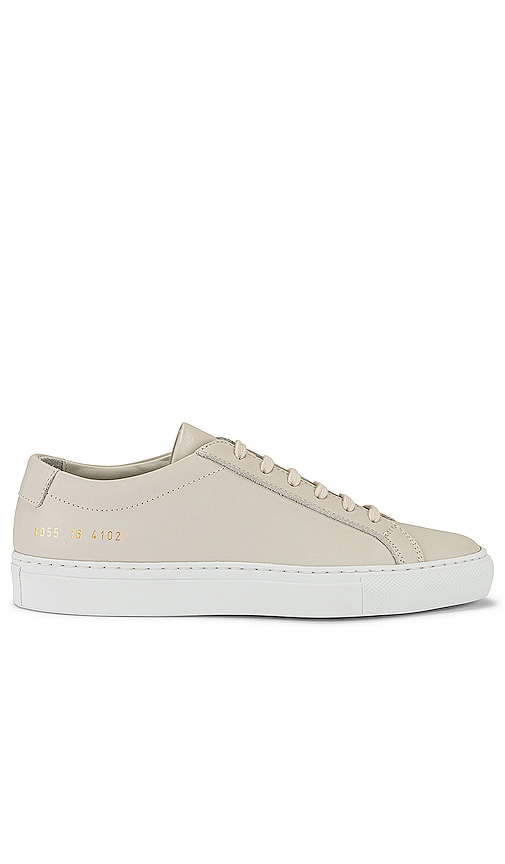 COMMON PROJECTS ACHILLES WHITE SOLE SS21 SNEAKER,COMM-WZ31