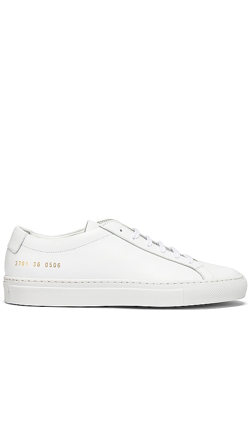 28000円→23000円COMMON PROJECTS Achilles Low スニーカー WHITE