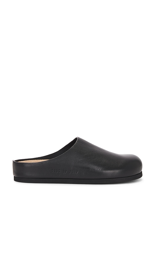 Common Projects Leather Clog In Black
