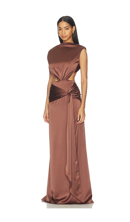  Casona Kleid La Sabia In Chocolate. Größe S. Also In Xs, M, L. 
